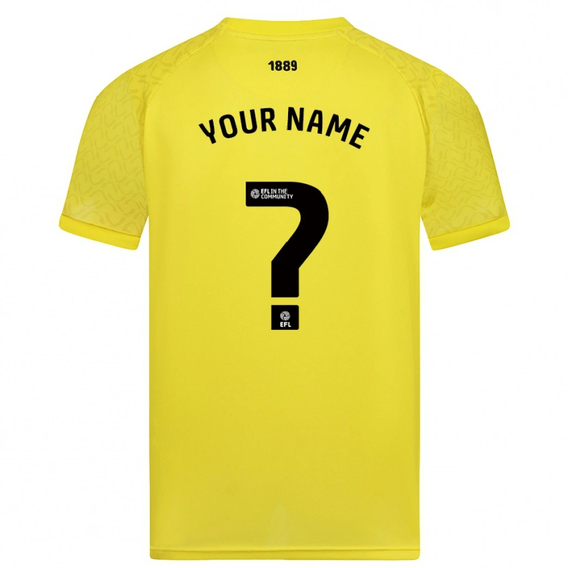 Danxen Kid Sheffield United Yellow Black Goalkeeper Jersey 2025/26 T-Shirt