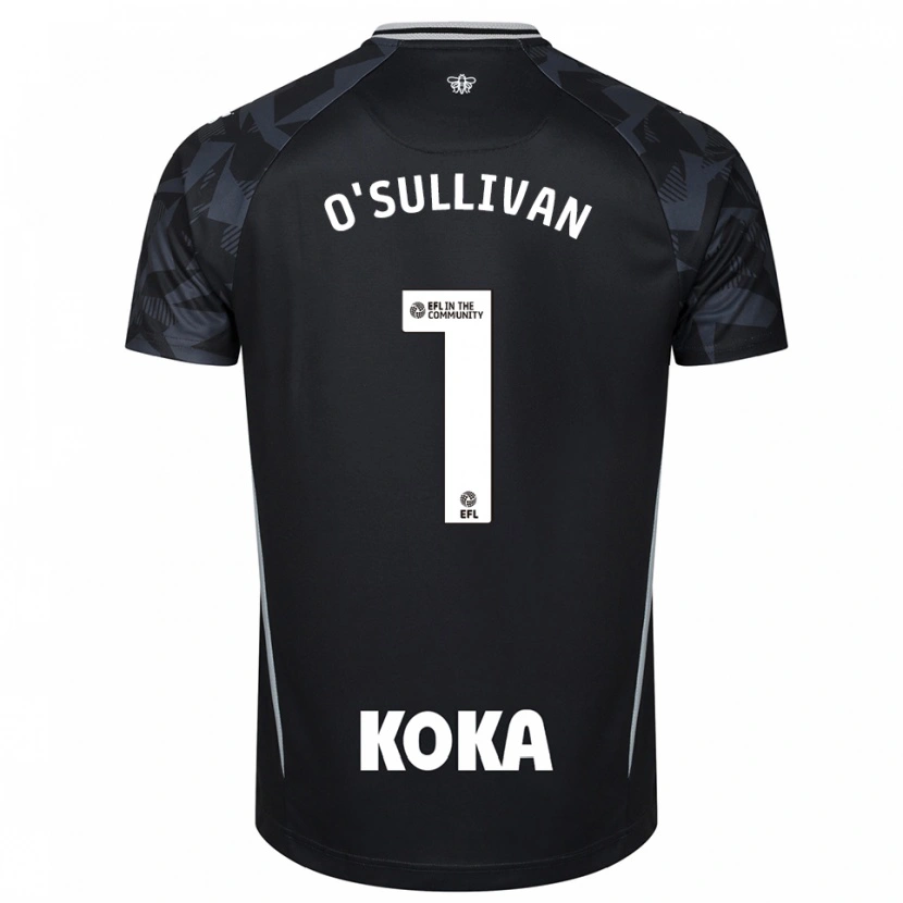 Danxen Kid Maria O'sullivan #1 Black Blue Goalkeeper Jersey 2025/26 T-Shirt