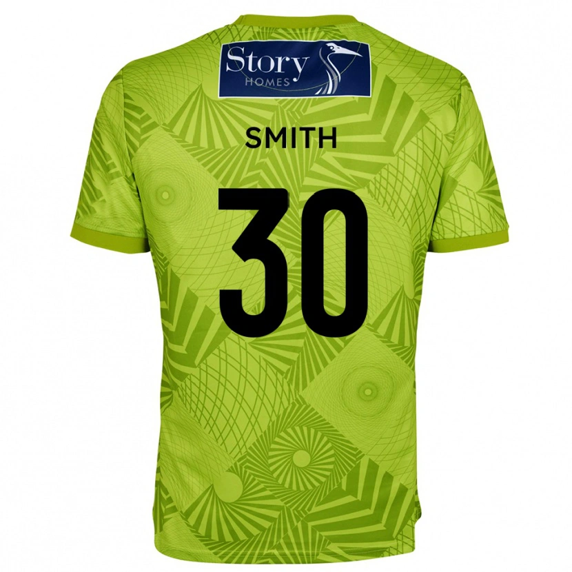 Danxen Kid Jude Smith #30 Yellow Green Goalkeeper Jersey 2025/26 T-Shirt