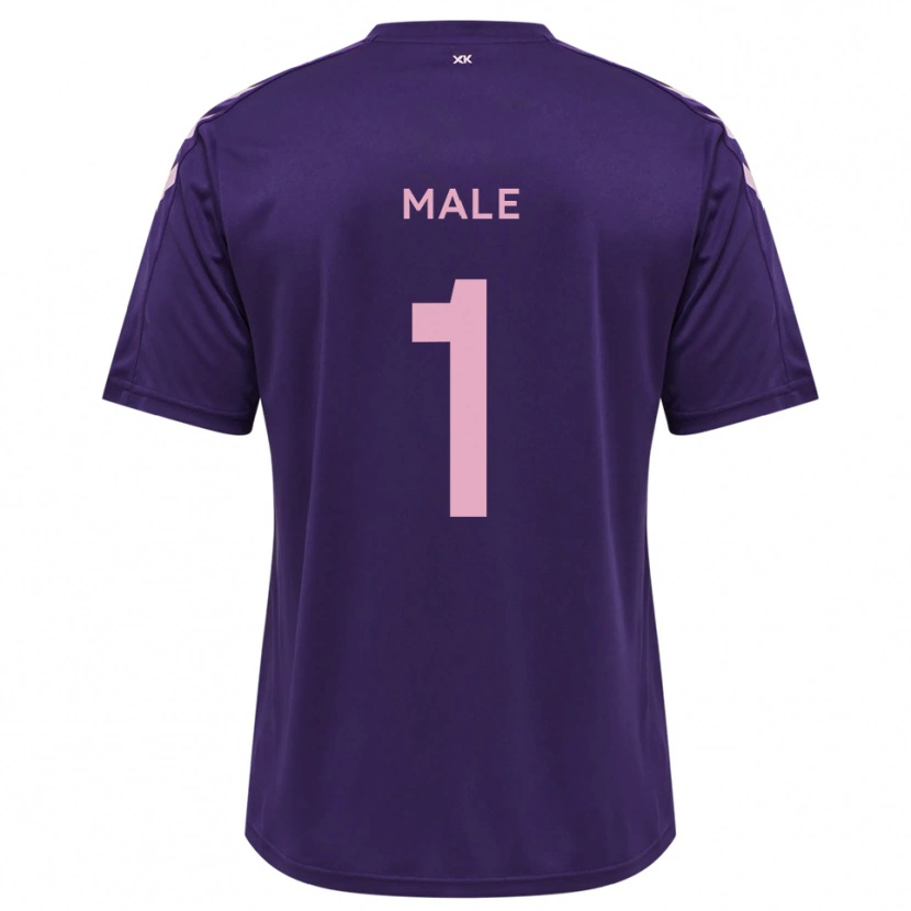 Danxen Kid Harrison Male #1 Purple Pink Goalkeeper Jersey 2025/26 T-Shirt