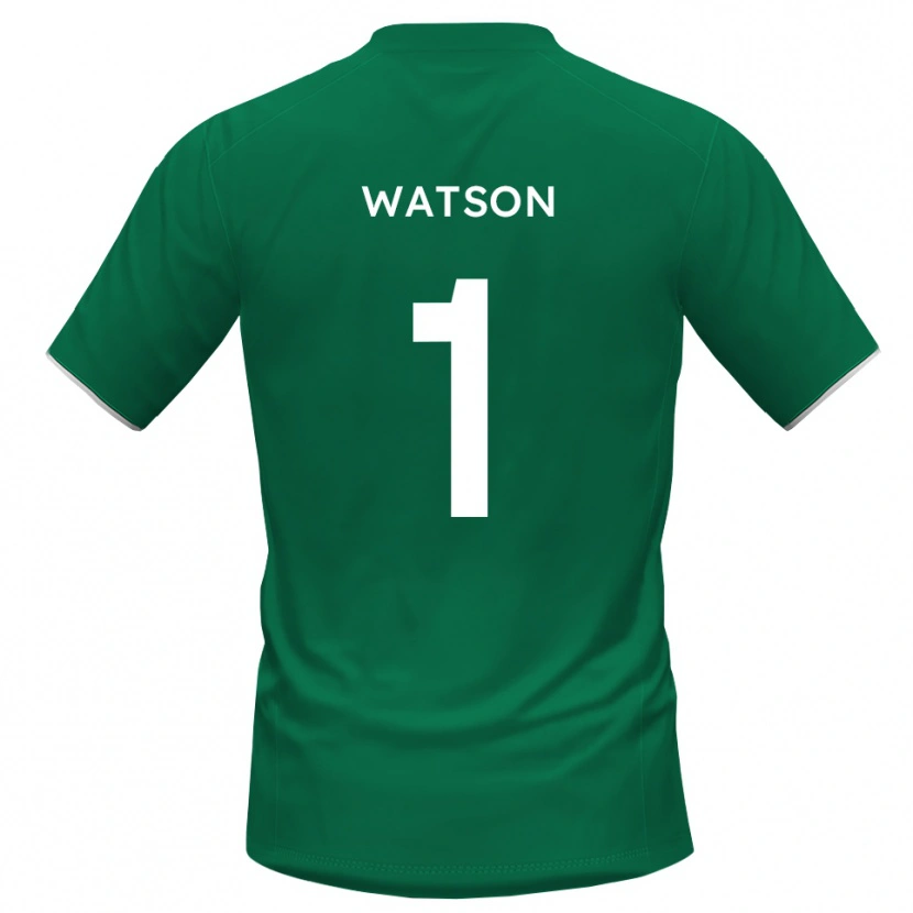 Danxen Kid Rory Watson #1 Green White Goalkeeper Jersey 2025/26 T-Shirt
