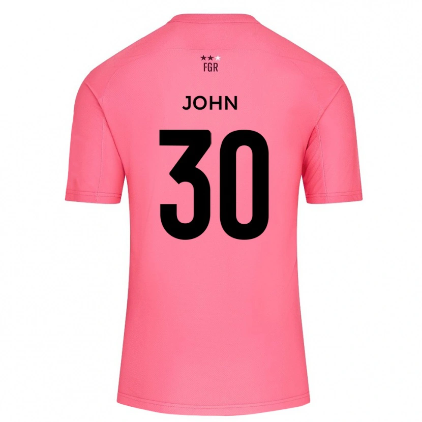 Danxen Kid Dylan John #30 Cherry Blossom Pink Goalkeeper Jersey 2025/26 T-Shirt