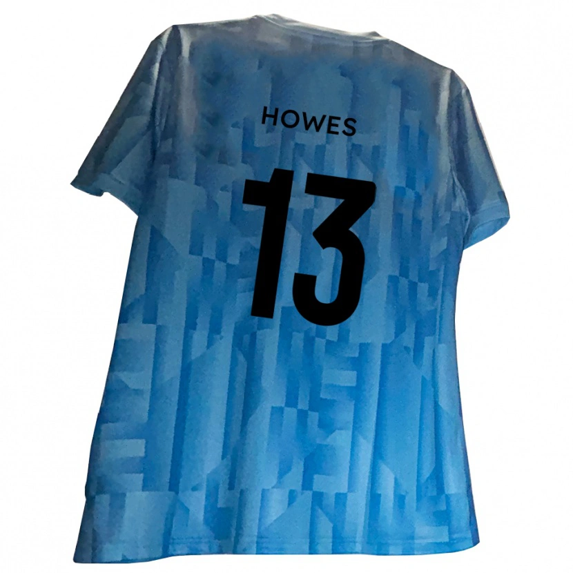 Danxen Kid Sam Howes #13 Blue White Goalkeeper Jersey 2025/26 T-Shirt