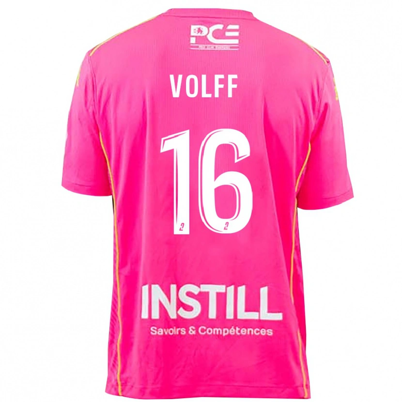 Danxen Kid Émilie Volff #16 Magenta Goalkeeper Jersey 2025/26 T-Shirt