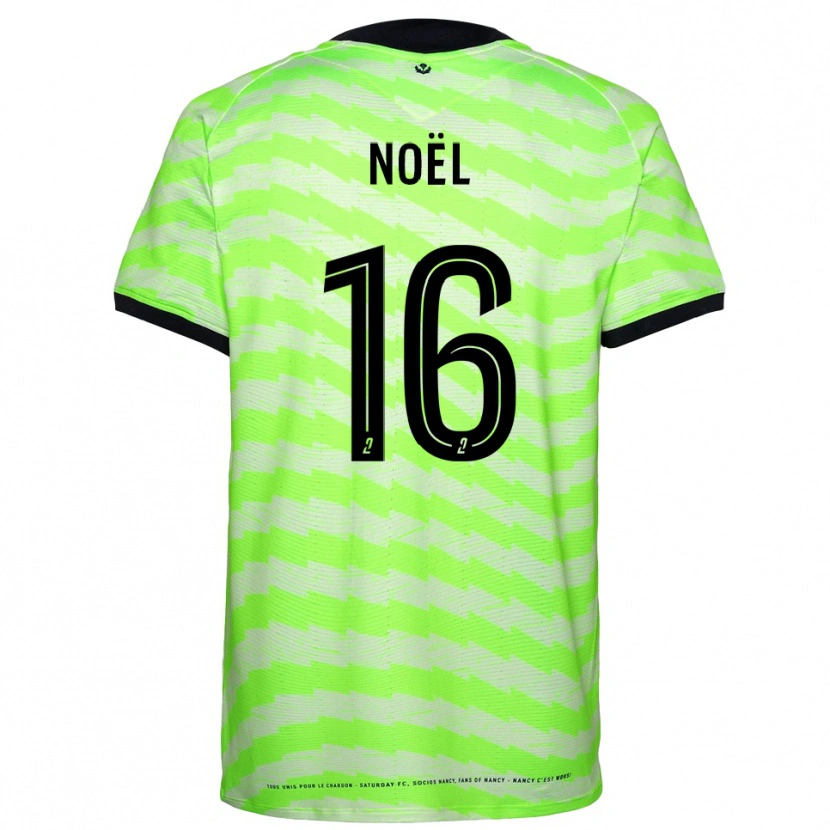 Danxen Kid Kenzo Noël #16 Neon Green Goalkeeper Jersey 2025/26 T-Shirt