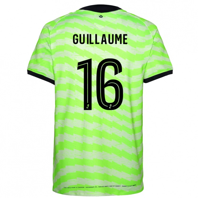 Danxen Kid Théo Guillaume #16 Neon Green Goalkeeper Jersey 2025/26 T-Shirt