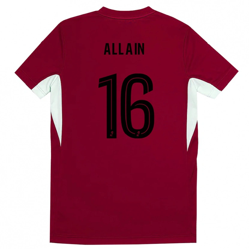 Danxen Kid Bobby Allain #16 Rde Black Goalkeeper Jersey 2025/26 T-Shirt
