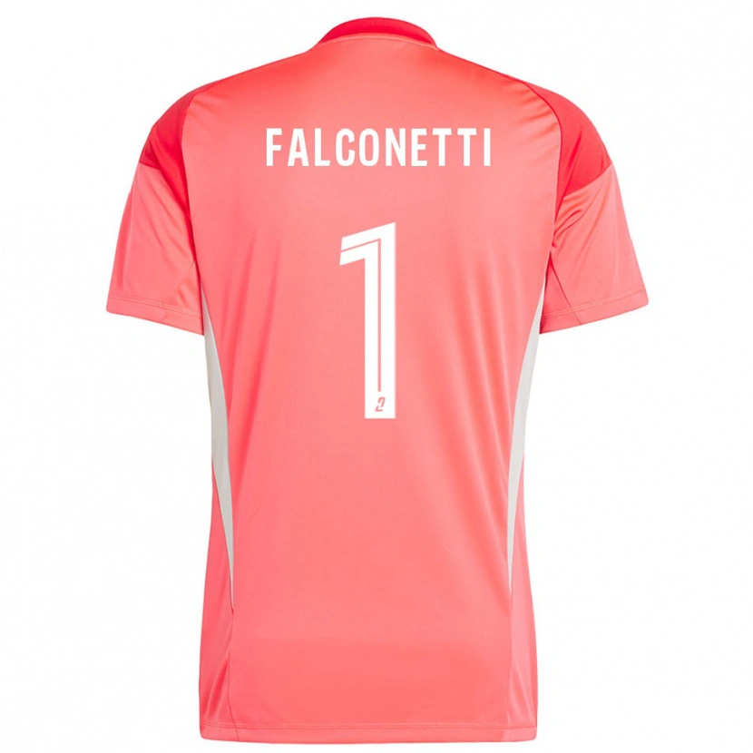 Danxen Kid Thomas Falconetti #1 Orange Red White Goalkeeper Jersey 2025/26 T-Shirt