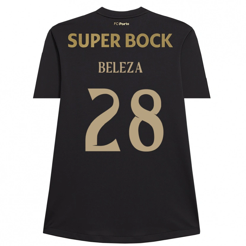 Danxen Kid Tatiana Beleza #28 Black Brown Goalkeeper Jersey 2025/26 T-Shirt