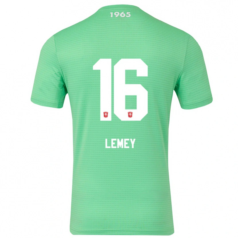 Danxen Kid Diede Lemey #16 Light Green White Goalkeeper Jersey 2025/26 T-Shirt