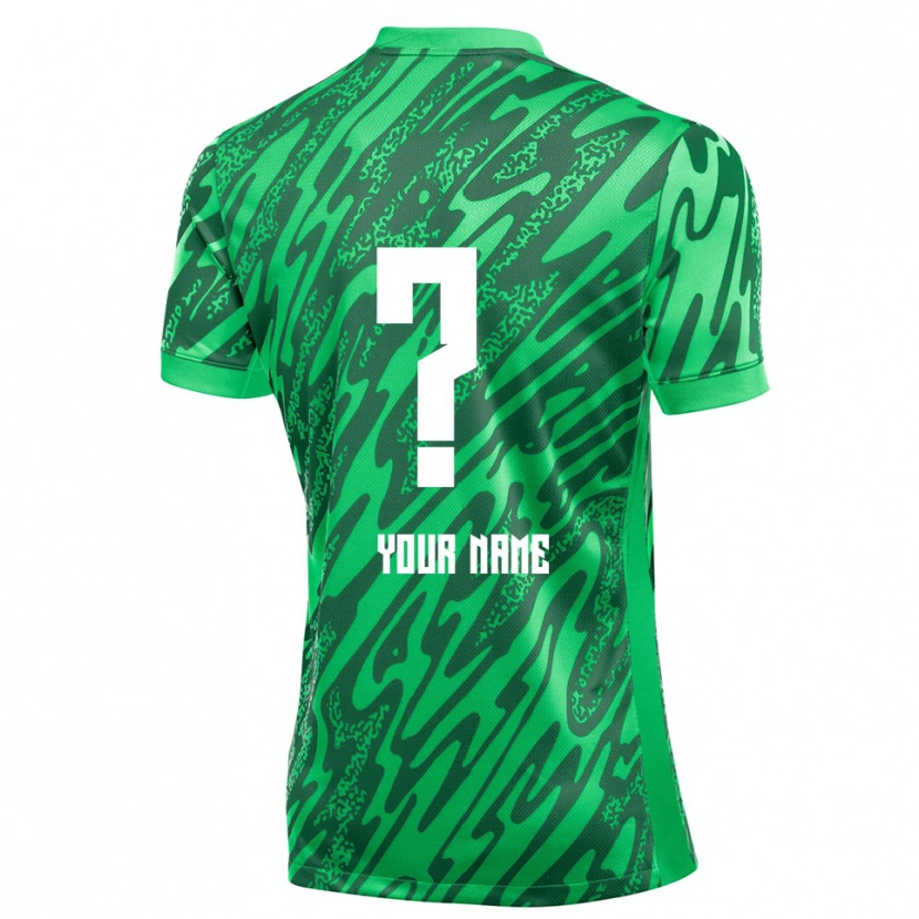 Danxen Kid AZ Alkmaar Green White Goalkeeper Jersey 2025/26 T-Shirt