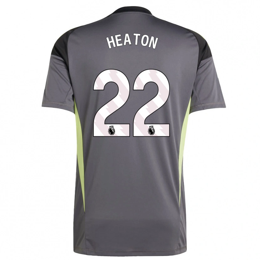 Danxen Kid Tom Heaton #22 Dark Gray White Goalkeeper Jersey 2025/26 T-Shirt