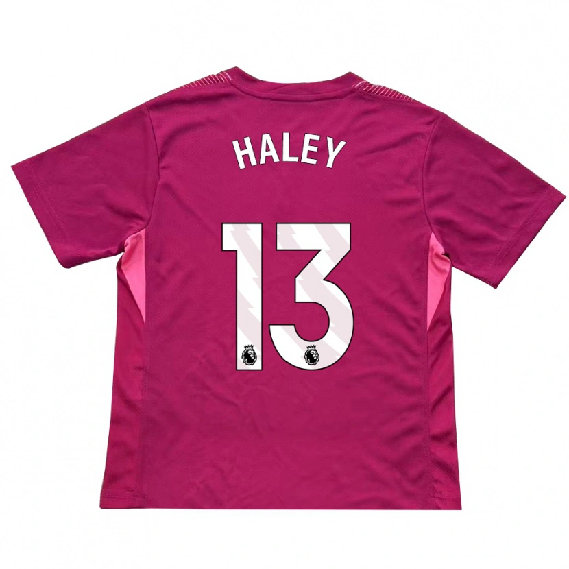 Danxen Kid Micah Haley #13 Rose White Goalkeeper Jersey 2025/26 T-Shirt