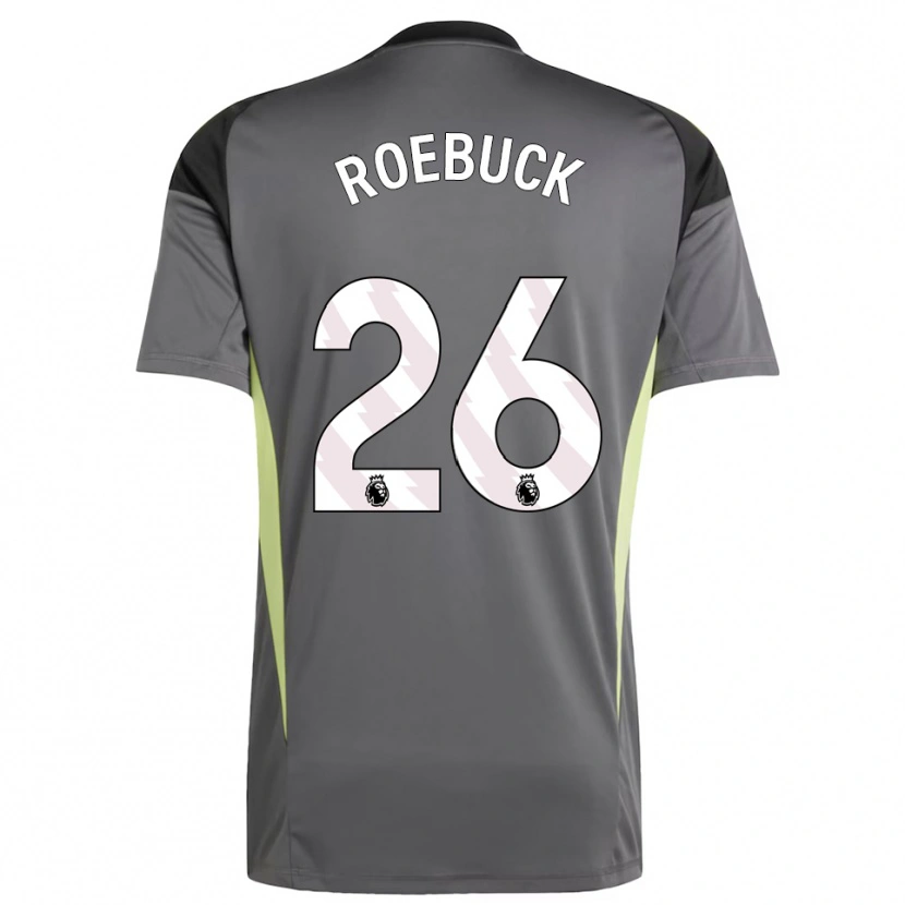 Danxen Kid Ellie Roebuck #26 Dark Gray Black Goalkeeper Jersey 2025/26 T-Shirt