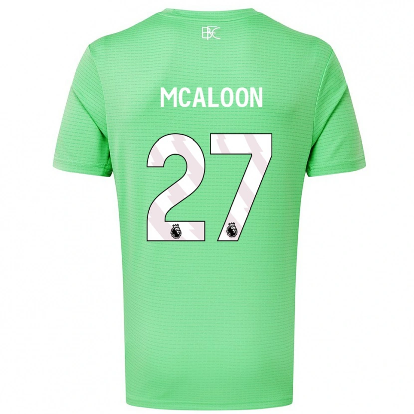 Danxen Kid Naoisha Mcaloon #27 Medium Green Goalkeeper Jersey 2025/26 T-Shirt