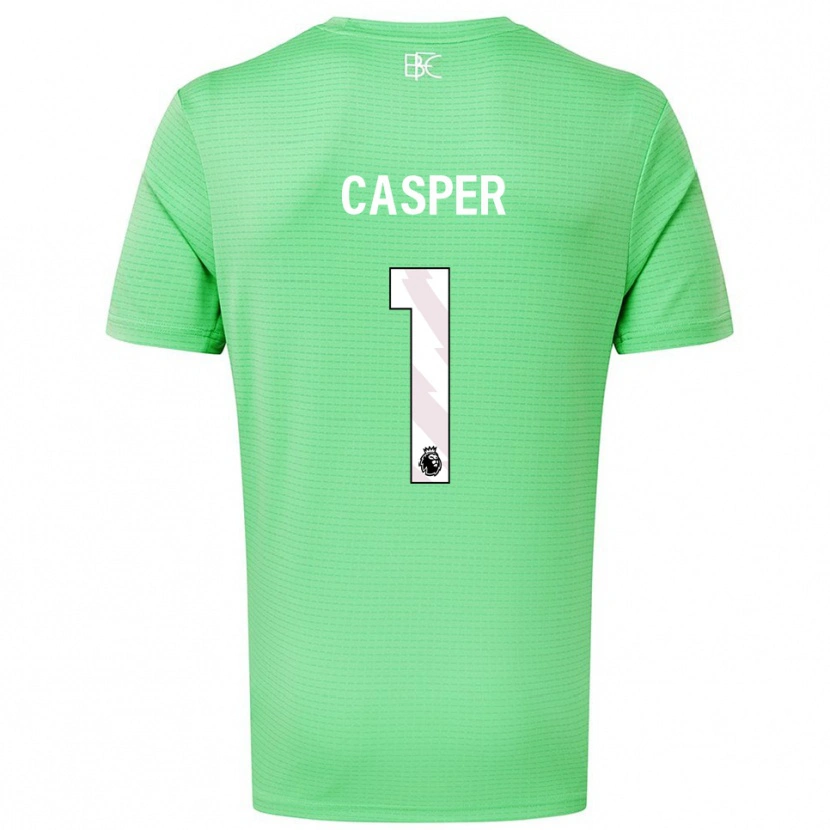 Danxen Kid Charlie Casper #1 Medium Green Goalkeeper Jersey 2025/26 T-Shirt