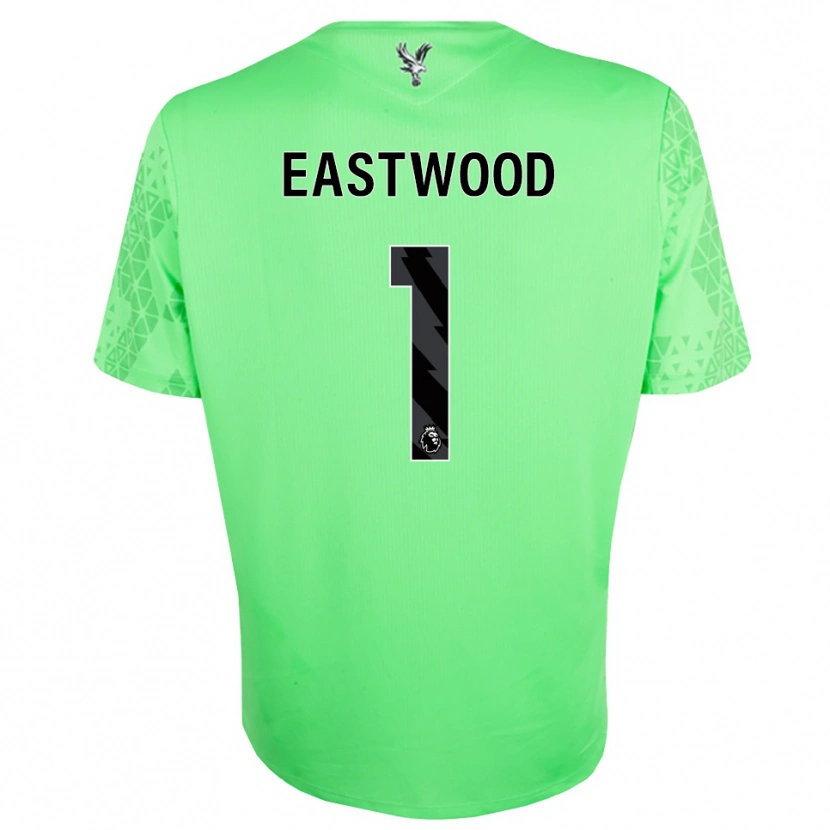 Danxen Kid Billy Eastwood #1 Green Black Goalkeeper Jersey 2025/26 T-Shirt