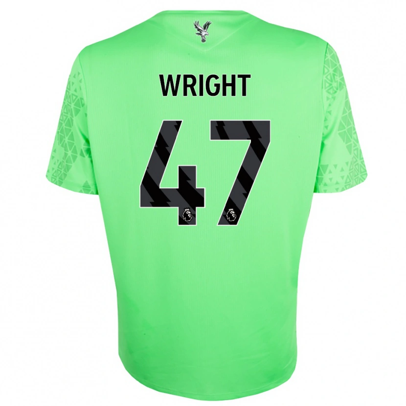 Danxen Kid Annis-Clara Wright #47 Green Black Goalkeeper Jersey 2025/26 T-Shirt