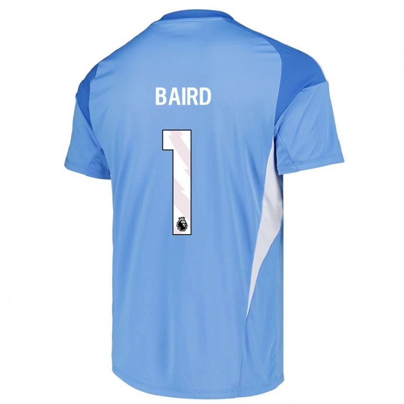 Danxen Kid Alex Baird #1 Sky Blue White Goalkeeper Jersey 2025/26 T-Shirt