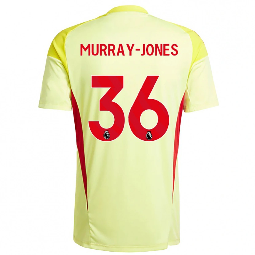 Danxen Kid George Murray-Jones #36 Light Yellow Orange Goalkeeper Jersey 2025/26 T-Shirt