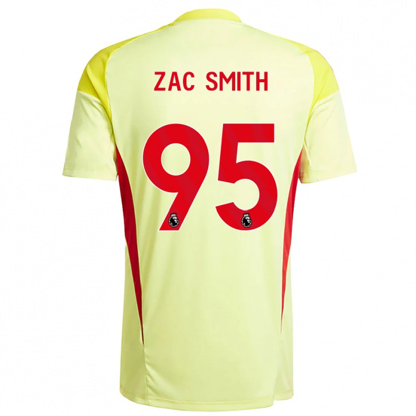 Danxen Kid Zac Smith #95 Light Yellow Orange Goalkeeper Jersey 2025/26 T-Shirt