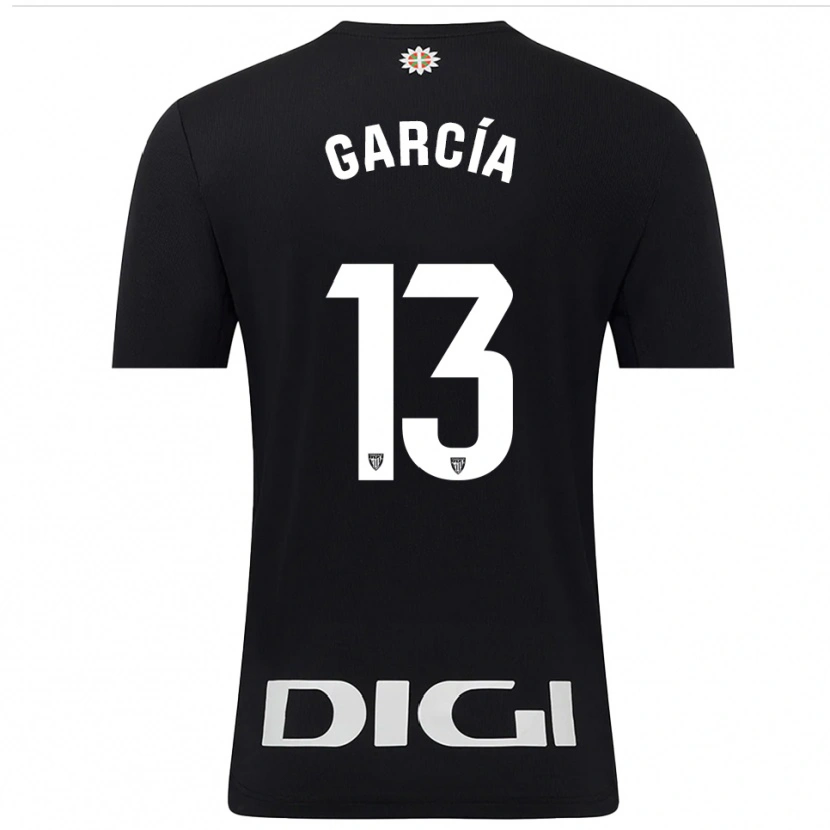 Danxen Kid Simón García #13 Black White Goalkeeper Jersey 2025/26 T-Shirt