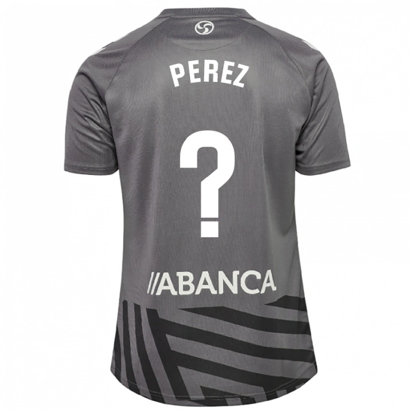 Danxen Kid Iván Pérez #0 Dark Gray Black Goalkeeper Jersey 2025/26 T-Shirt