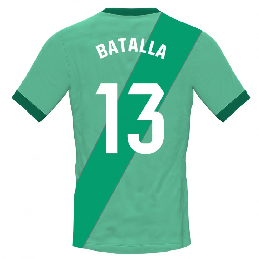 Danxen Kid Augusto Batalla #13 Green Black Goalkeeper Jersey 2025/26 T-Shirt