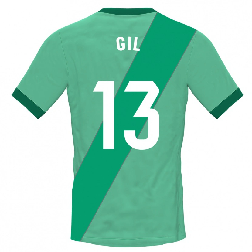 Danxen Kid Juanpe Gil #13 Green Black Goalkeeper Jersey 2025/26 T-Shirt