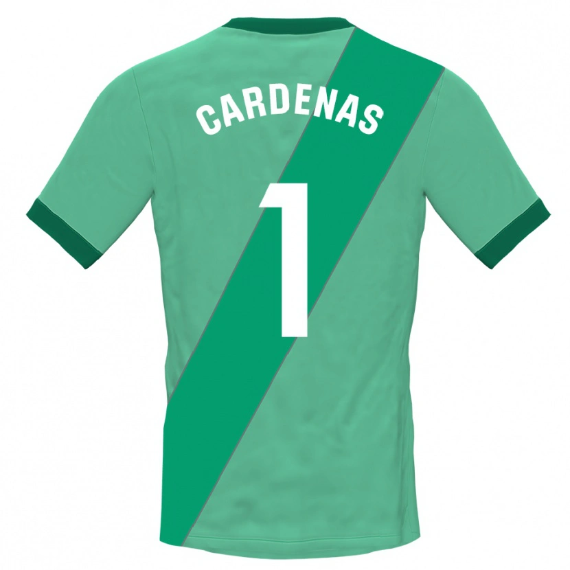 Danxen Kid Dani Cárdenas #1 Green Black Goalkeeper Jersey 2025/26 T-Shirt