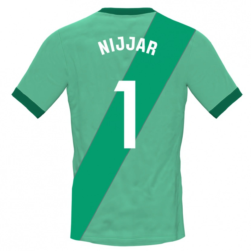 Danxen Kid Tejpal Nijjar #1 Green Black Goalkeeper Jersey 2025/26 T-Shirt