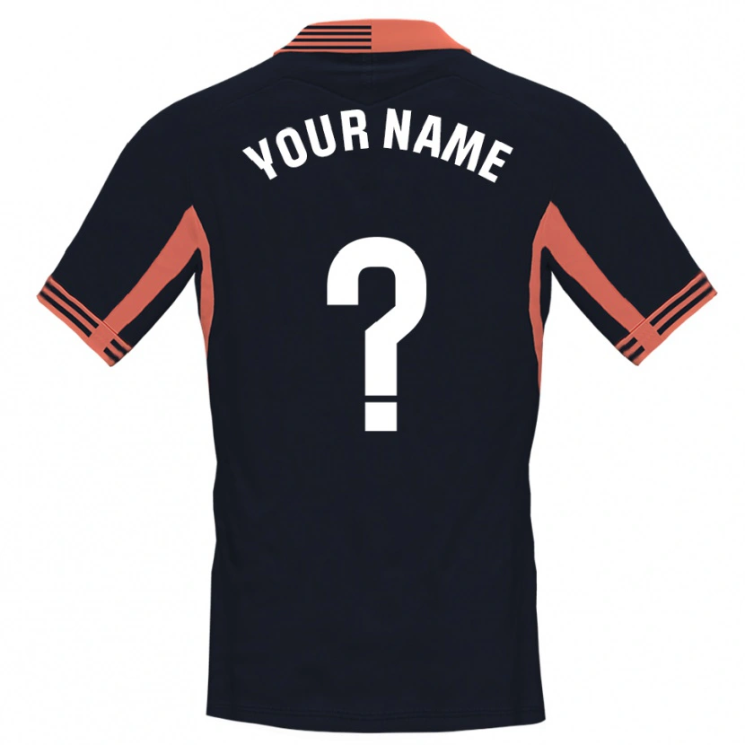 Danxen Kid Villarreal CF Black White Orange Goalkeeper Jersey 2025/26 T-Shirt