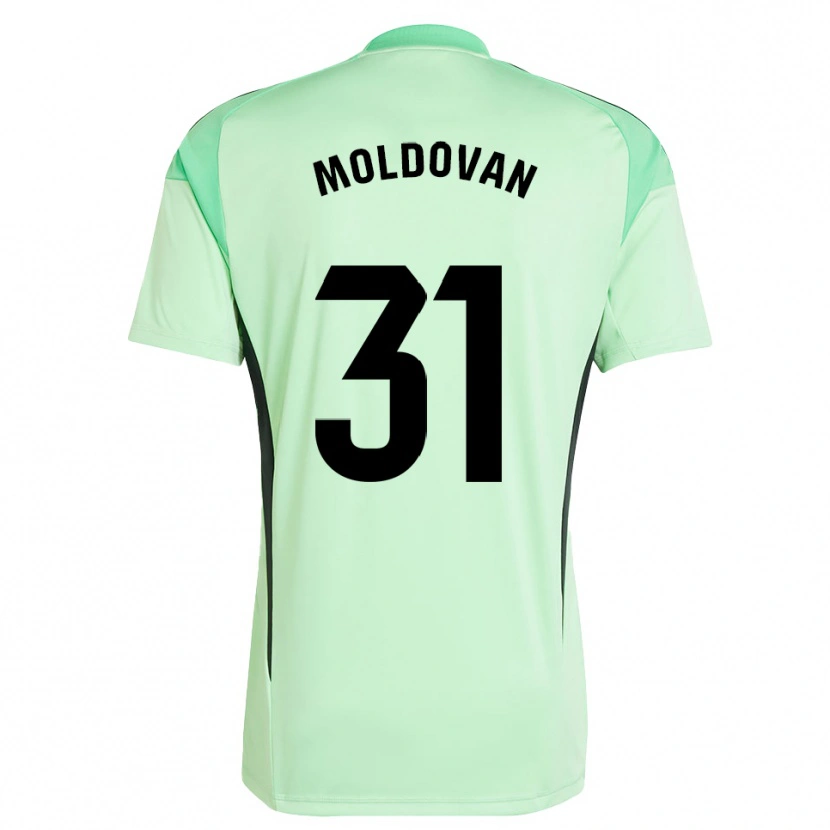Danxen Kid Horațiu Moldovan #31 Light Green Black Goalkeeper Jersey 2025/26 T-Shirt