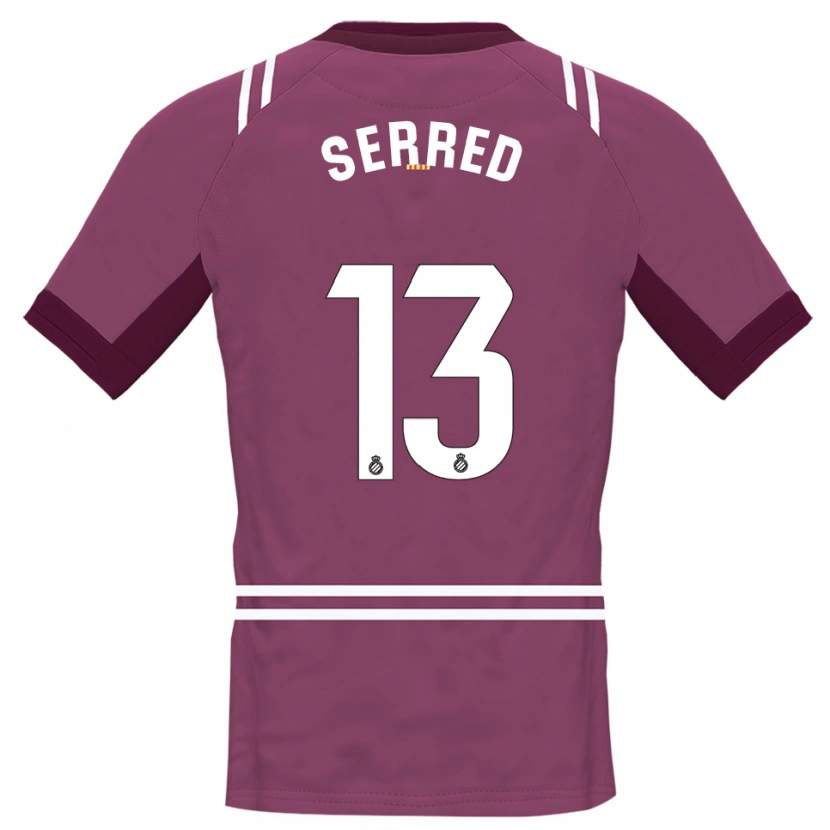 Danxen Kid Llorenç Serred #13 Burgundy White Goalkeeper Jersey 2025/26 T-Shirt