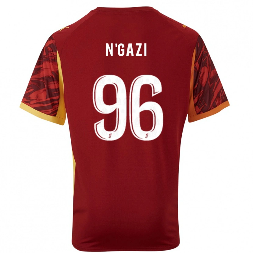 Danxen Kid Chloé N'gazi #96 Burgundy Brown Goalkeeper Jersey 2025/26 T-Shirt