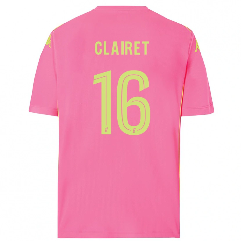 Danxen Kid Duncan Clairet #16 Hot Pink Goalkeeper Jersey 2025/26 T-Shirt