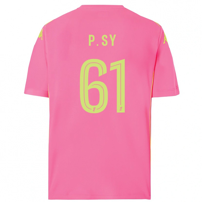 Danxen Kid Pape Sy #61 Hot Pink Goalkeeper Jersey 2025/26 T-Shirt