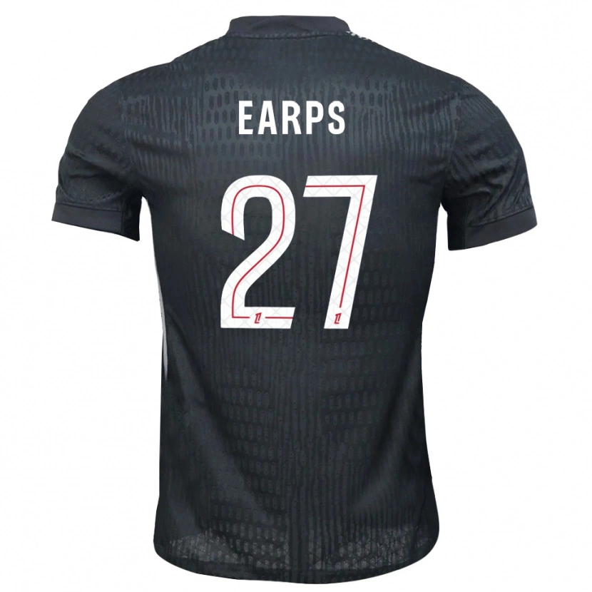 Danxen Kid Mary Earps #27 Dark Gray Black Goalkeeper Jersey 2025/26 T-Shirt