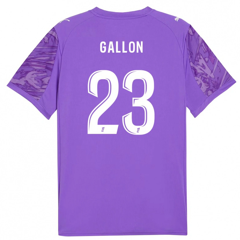 Danxen Kid Gauthier Gallon #23 Orchid White Goalkeeper Jersey 2025/26 T-Shirt