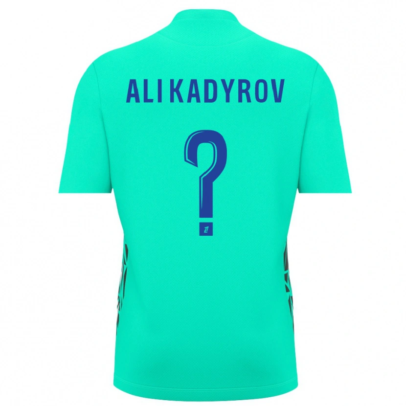 Danxen Kid Tourpal Ali Kadyrov #0 Aquamarine Blue Goalkeeper Jersey 2025/26 T-Shirt