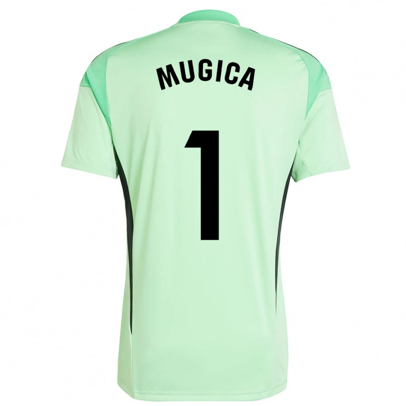 Danxen Kid Juan Múgica #1 Light Orange Black Goalkeeper Jersey 2025/26 T-Shirt