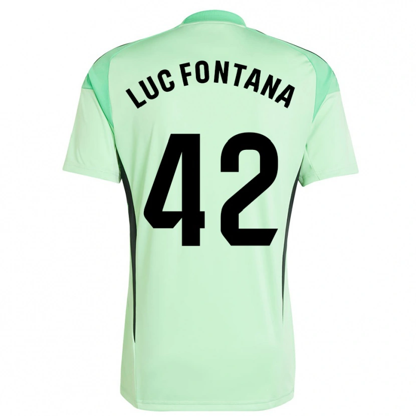 Danxen Kid Jean Luc Fontana #42 Light Orange Black Goalkeeper Jersey 2025/26 T-Shirt