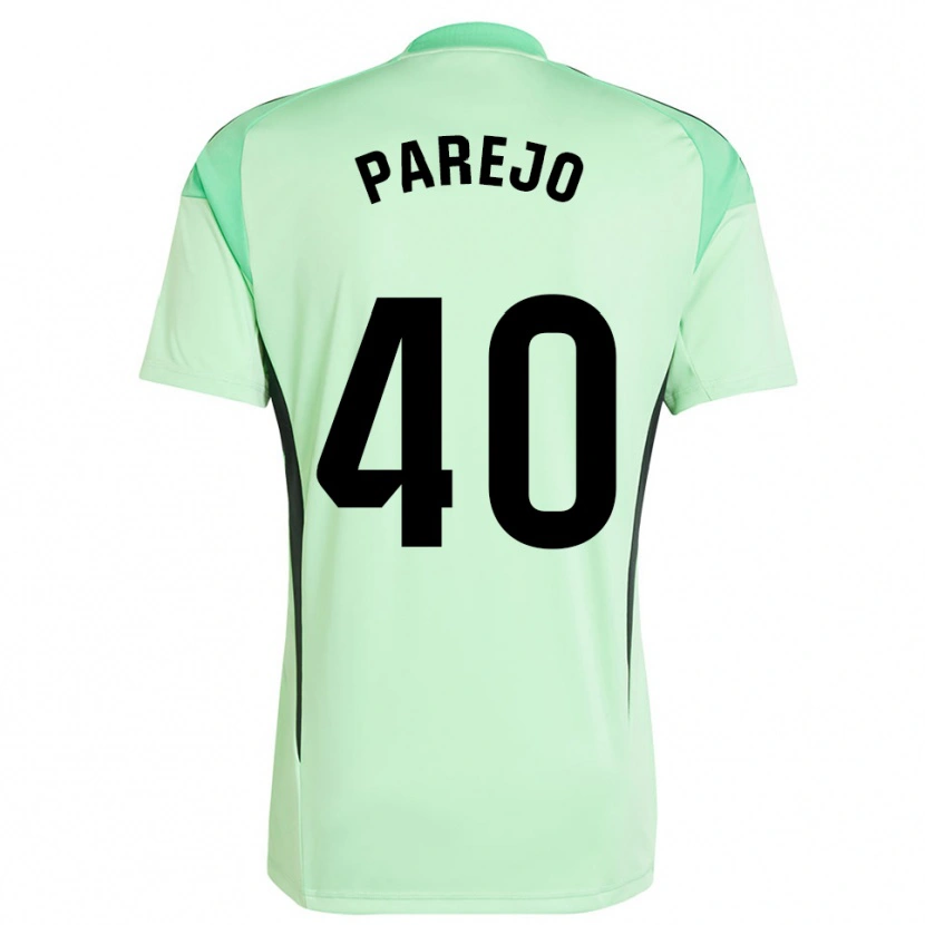 Danxen Kid Jesús Parejo #40 Light Orange Black Goalkeeper Jersey 2025/26 T-Shirt