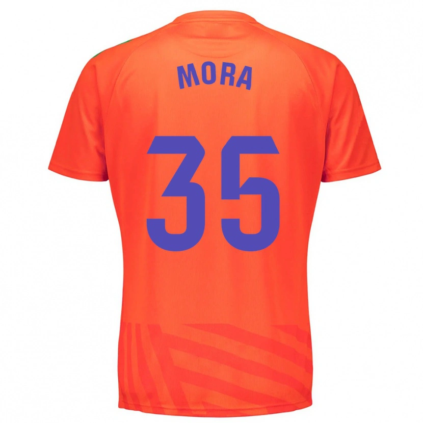 Danxen Kid Israel Mora #35 Red Blue Goalkeeper Jersey 2025/26 T-Shirt