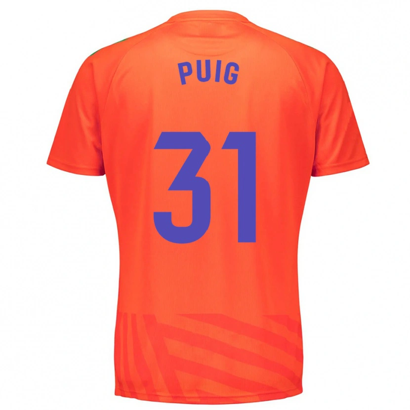 Danxen Kid Victor Puig #31 Red Blue Goalkeeper Jersey 2025/26 T-Shirt