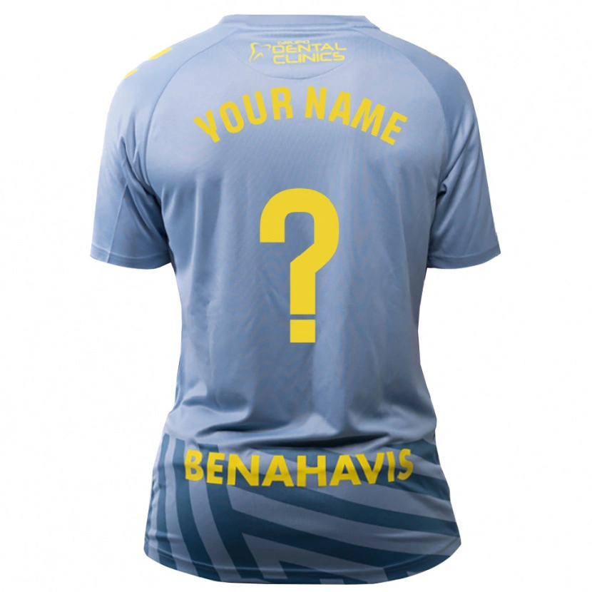 Danxen Kid Malaga CF Lightsteel Blue Goalkeeper Jersey 2025/26 T-Shirt