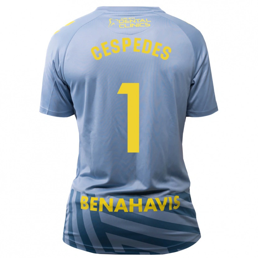 Danxen Kid Andrés Céspedes #1 Lightsteel Blue Goalkeeper Jersey 2025/26 T-Shirt