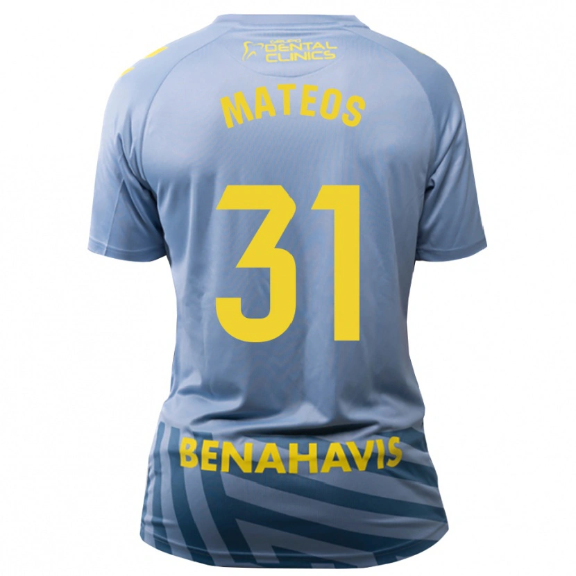 Danxen Kid Álex Mateos #31 Lightsteel Blue Goalkeeper Jersey 2025/26 T-Shirt