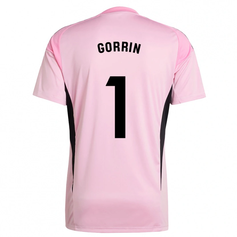 Danxen Kid Ale Gorrin #1 Pink Black Goalkeeper Jersey 2025/26 T-Shirt