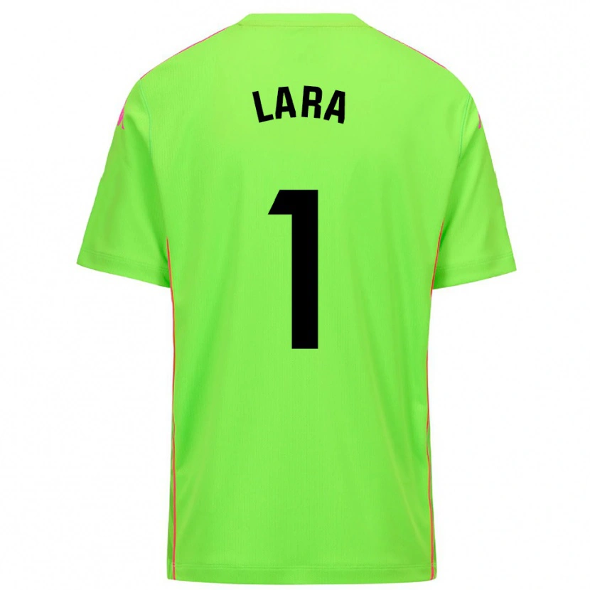 Danxen Kid Lara Lara De Las Heras Coello #1 Lirme Deep Pink Goalkeeper Jersey 2025/26 T-Shirt